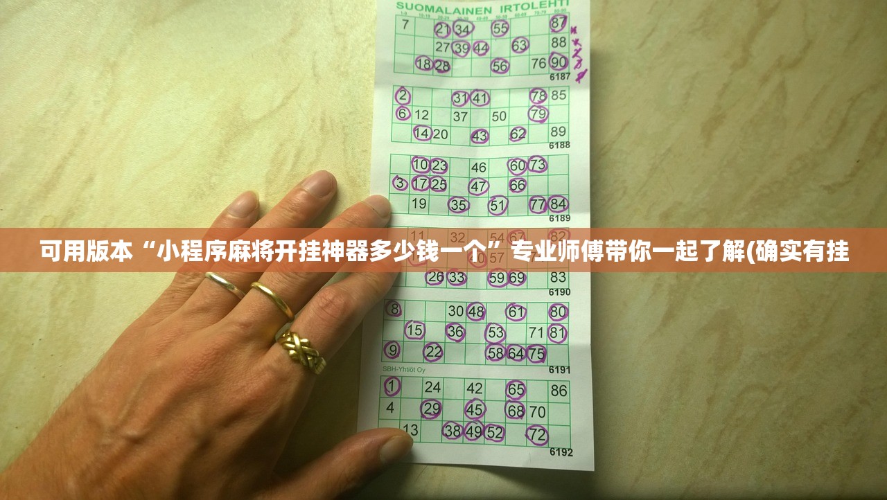 可用版本“小程序麻将开挂神器多少钱一个”专业师傅带你一起了解(确实有挂