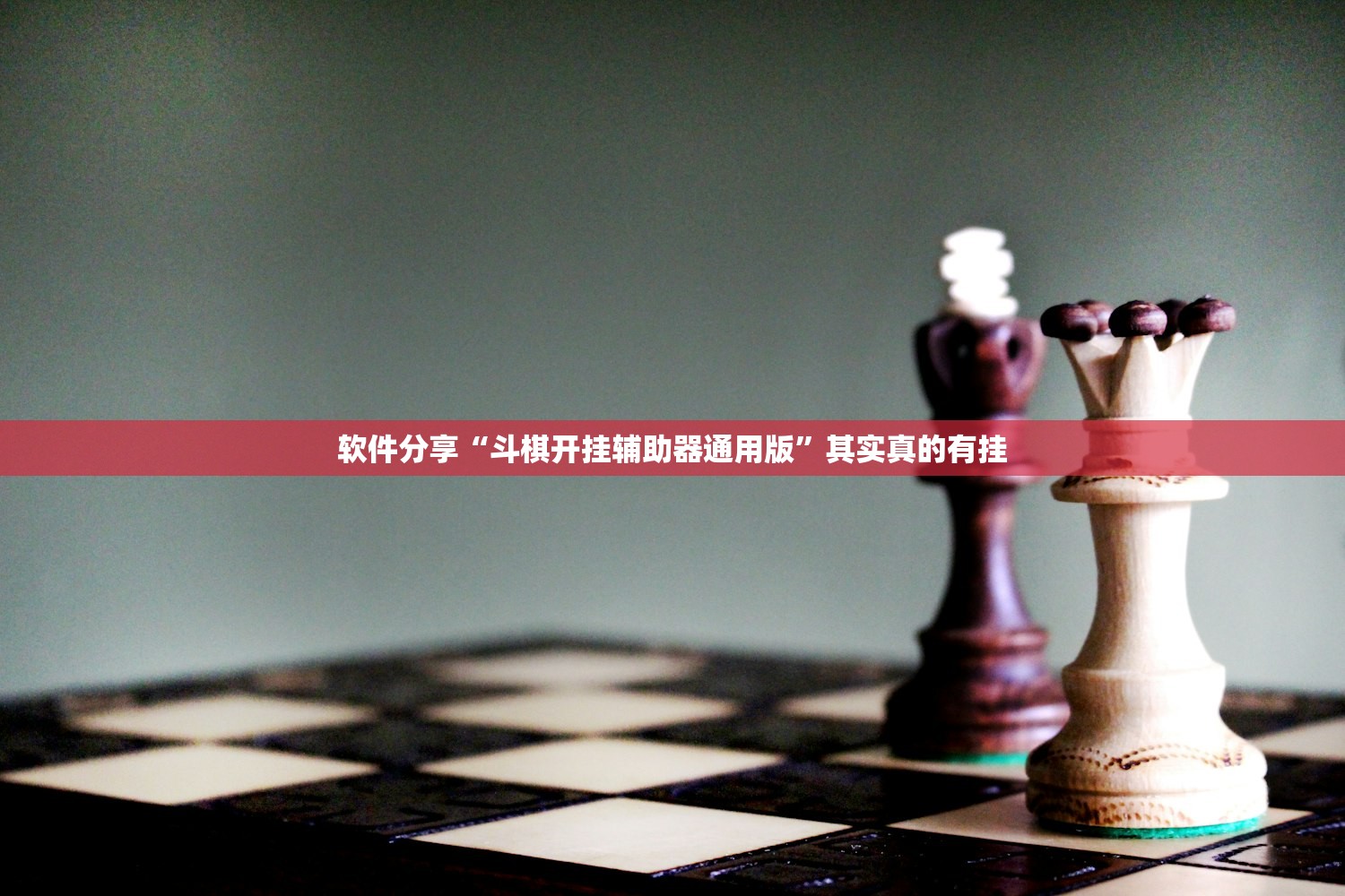 软件分享“斗棋开挂辅助器通用版”其实真的有挂