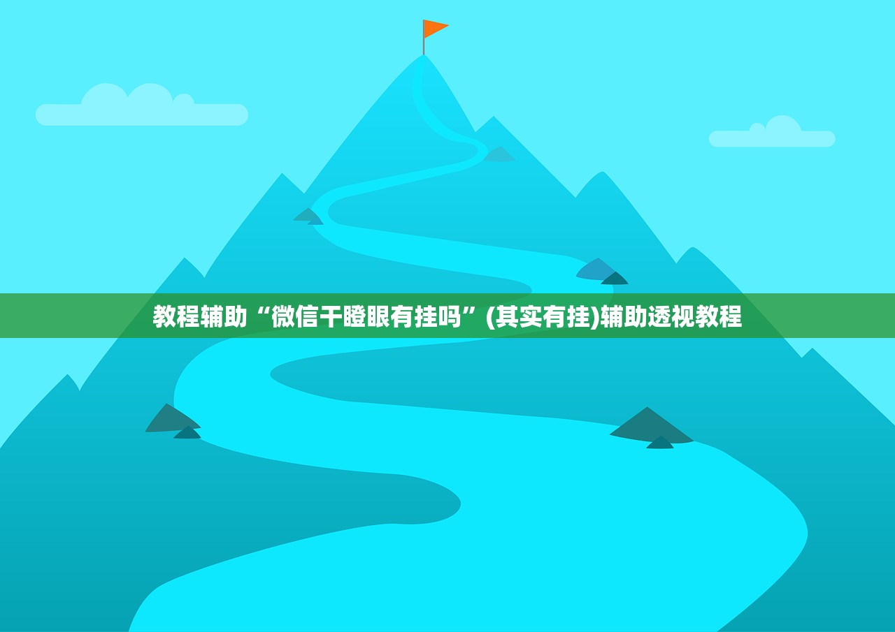 教程辅助“微信干瞪眼有挂吗”(其实有挂)辅助透视教程
