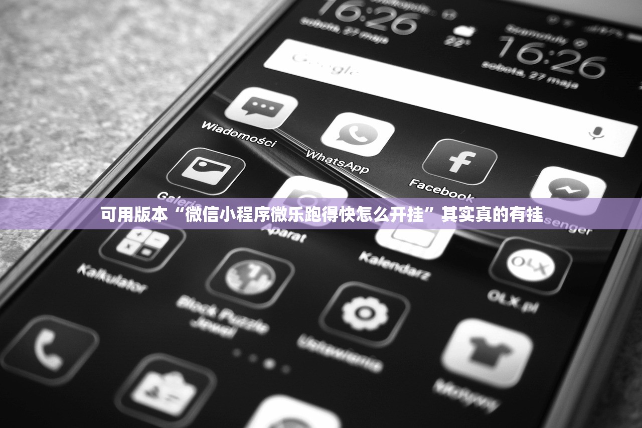 可用版本“微信小程序微乐跑得快怎么开挂	”其实真的有挂